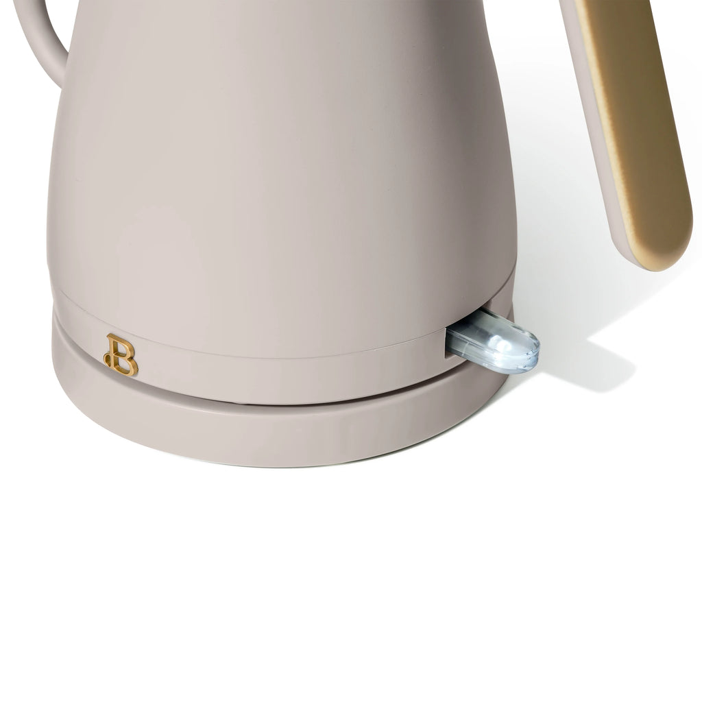 1-Liter Electric Gooseneck Kettle 1200 W Porcini Taupe U9873