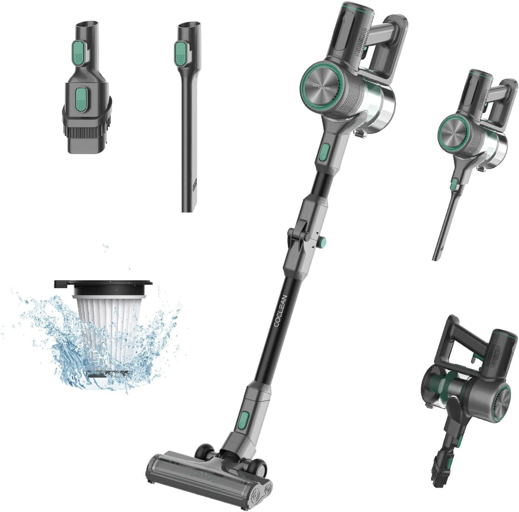 Cordless Stick Vacuum Cleaner with 400W Brushless Motor U139336