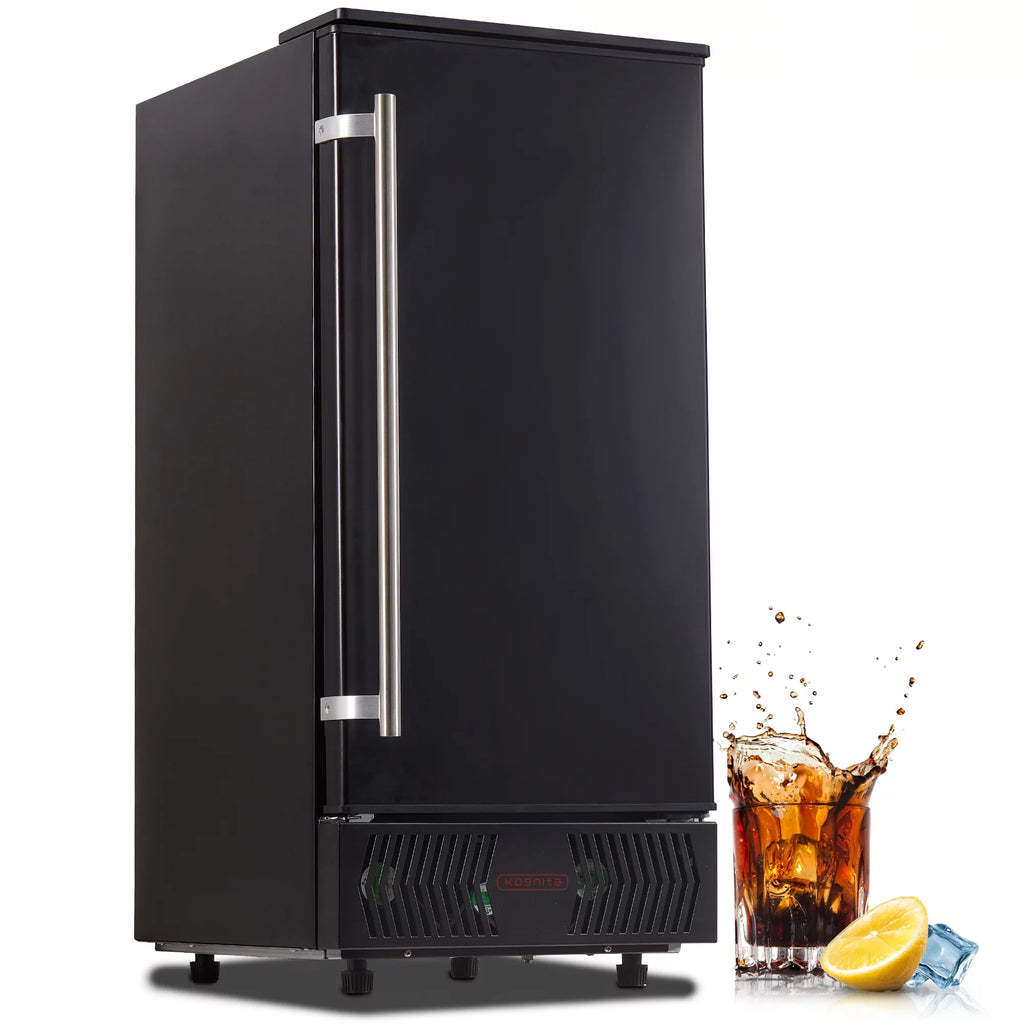 Commercial Ice Maker Machine 80lbs/24H Stainless Steel Black I200630