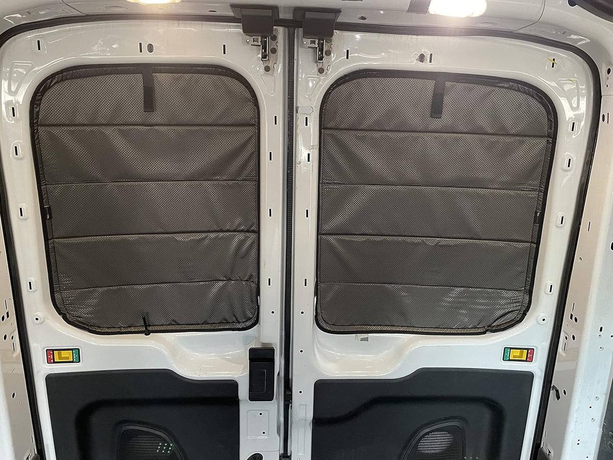 Blackout Front Door Window Covers for Ford Transit Q89269