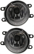 Fog Light Assembly for Toyota RAV4 2009-2012 Driver and Passenger Side Pair Halogen Round N45549