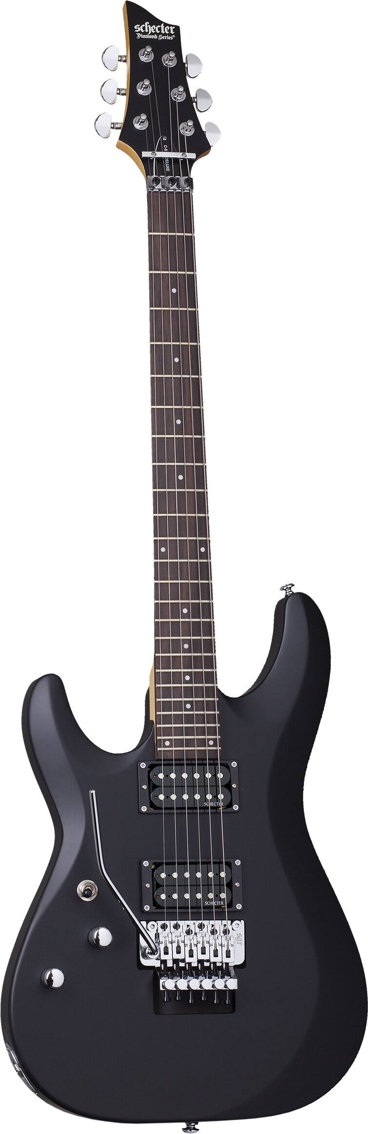 Satin Black Left Handed Electric Guitar U373