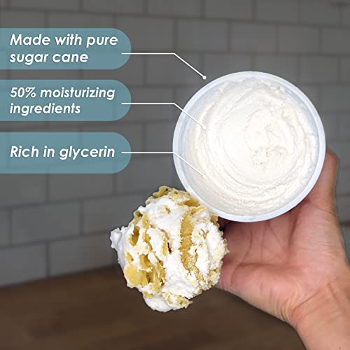 Exfoliating Sugar Scrub Face and Body Cleanser 10 oz N13063