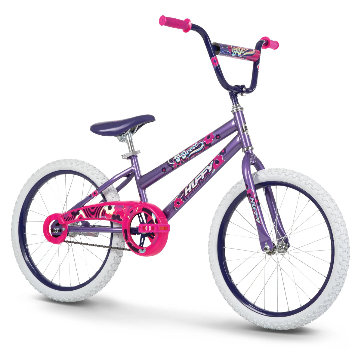 20-inch Girls' Bike, Purple and Pink A19002
