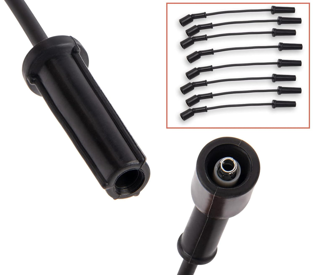 Spark Plug Wires Set and Spark Plugs 16 PCS Pack of 2 I35029