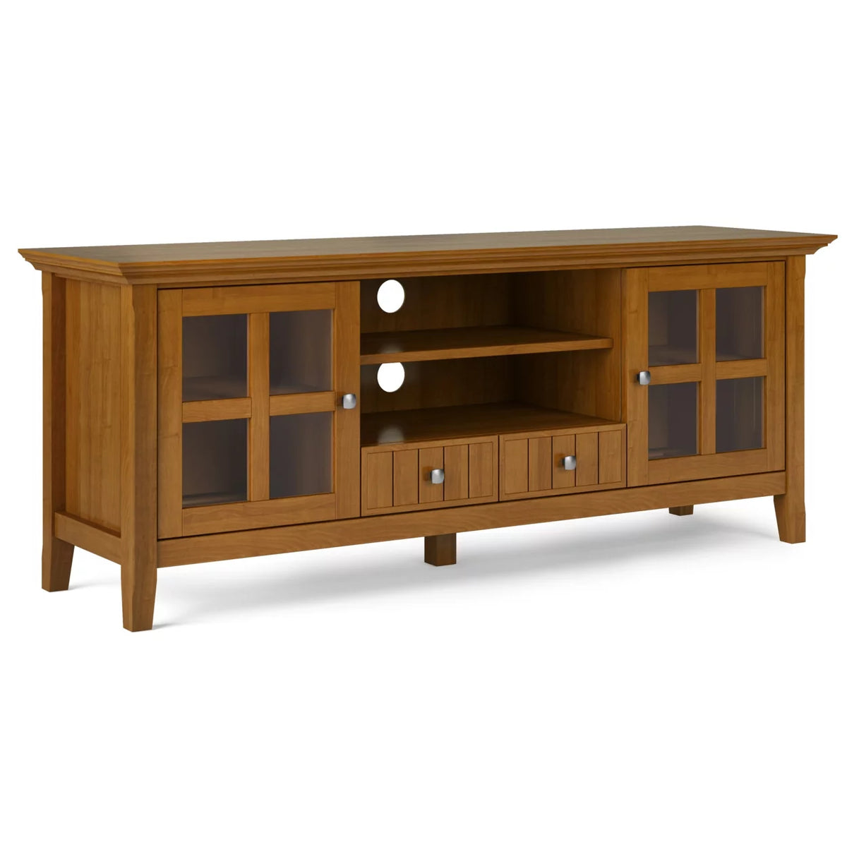 Solid Wood 60 inch Wide TV Media Stand Z2835