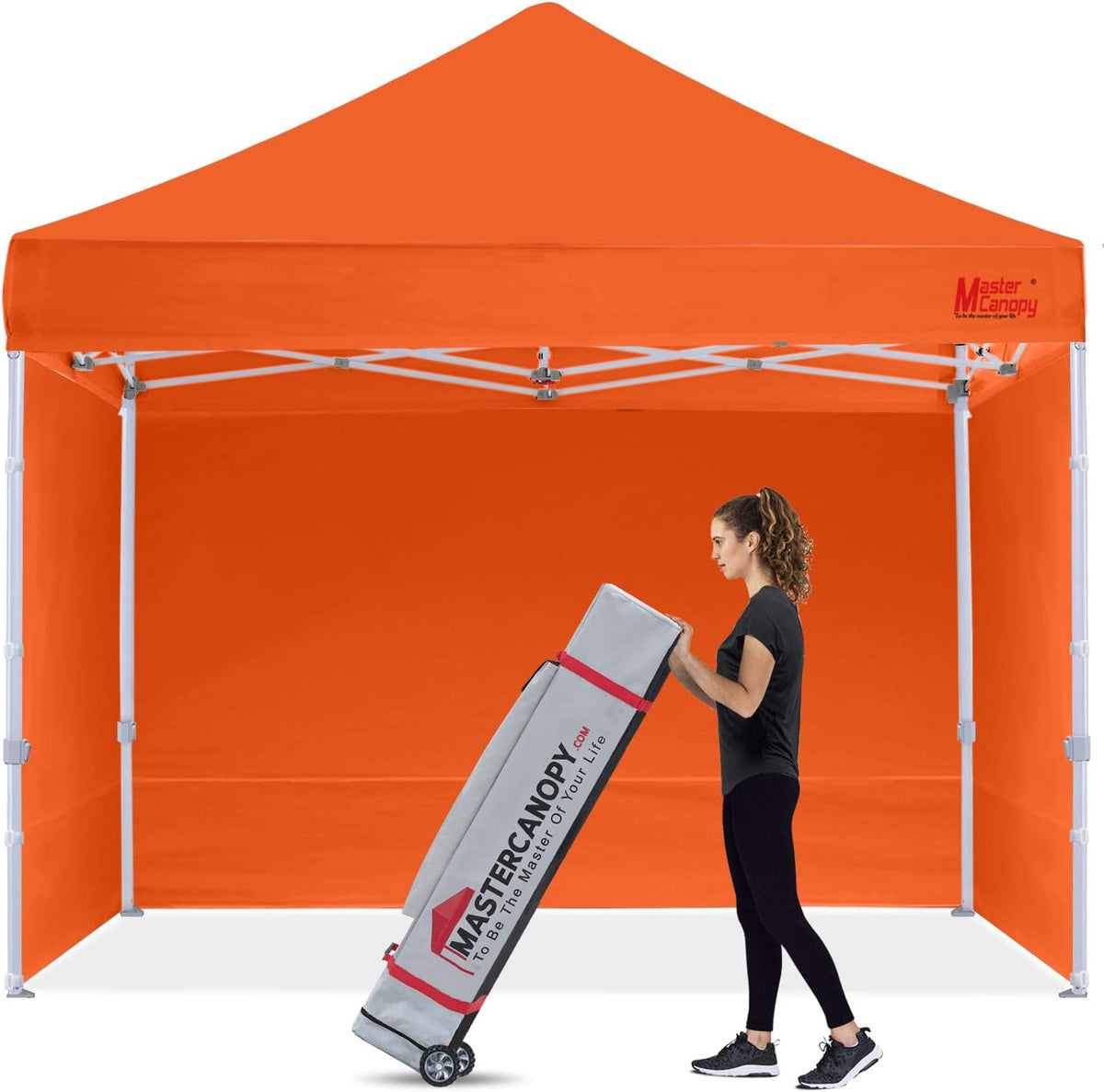 10x10 Heavy Duty Pop-up Canopy Tent with Sidewalls B377