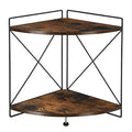 2 Tier Corner Shelf, 9.8x9.8x13.1in G793211
