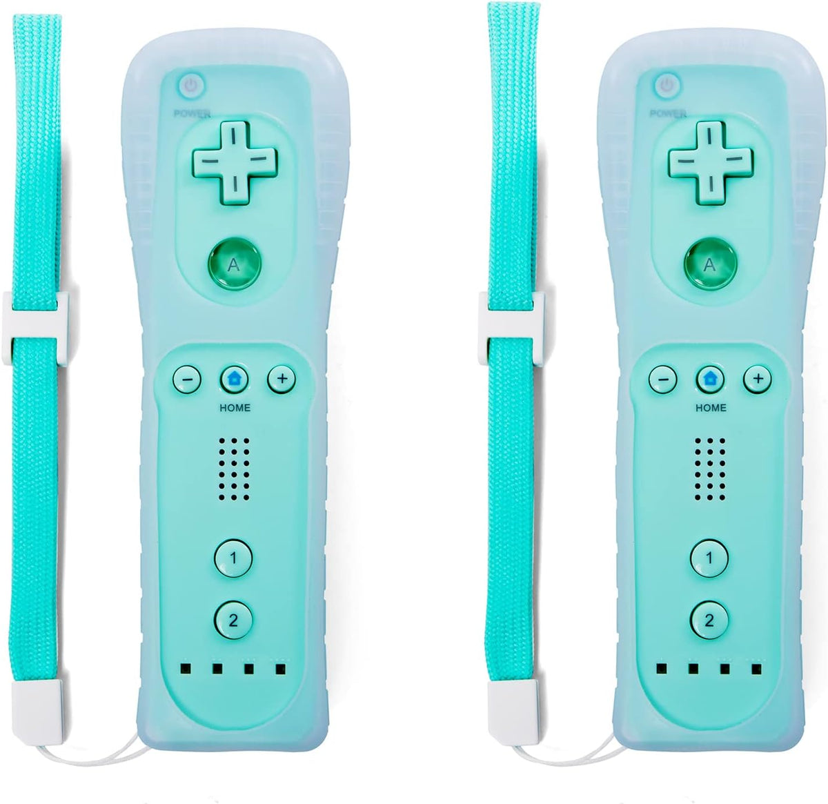 Wii Remote Controller 4 Pack Silicone Case and Wrist Strap T55551