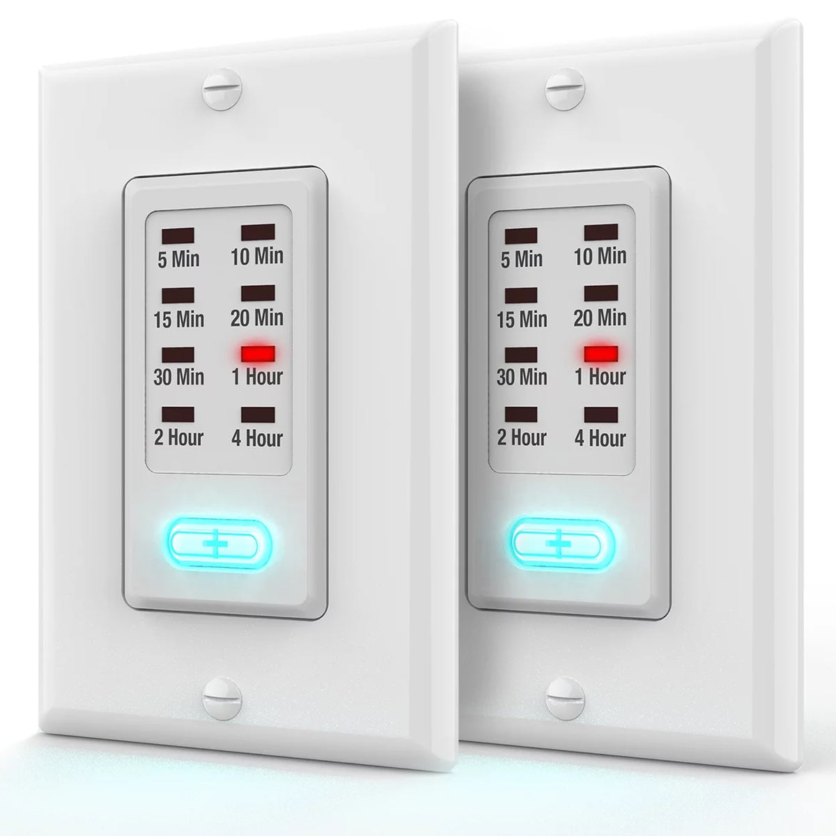 2 Pack 9 Setting 1875W Countdown Timer Switch A3332