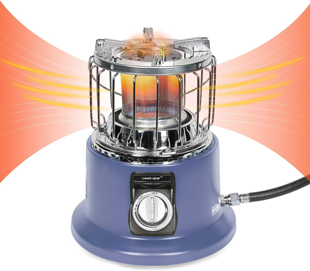 2 in 1 Portable Propane Heater & Stove Q75688