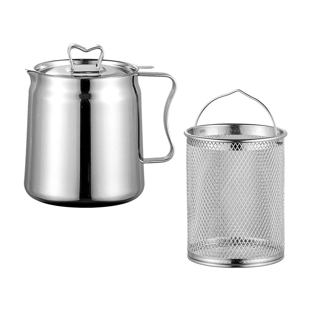 Stainless Deep Fryer Oil Container Tank 2.0L N2790