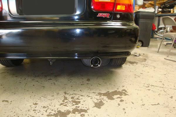 Black Cat-Back Exhaust Z1067