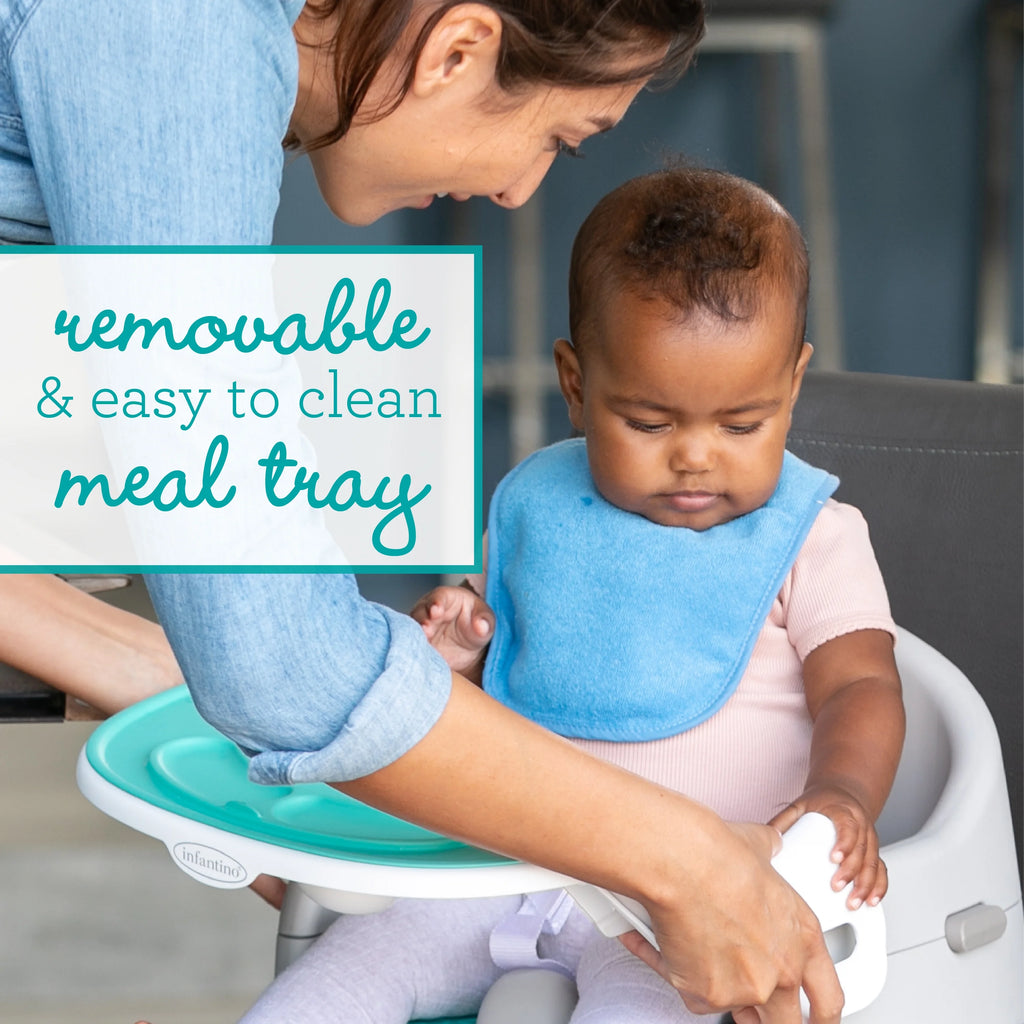 4-in-1 Feeding Booster Seat, Teal M389