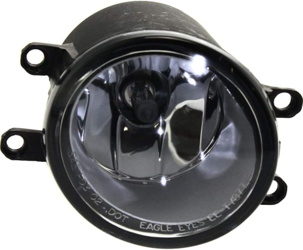 Fog Light Assembly for Toyota RAV4 2009-2012 Driver and Passenger Side Pair Halogen Round N45549