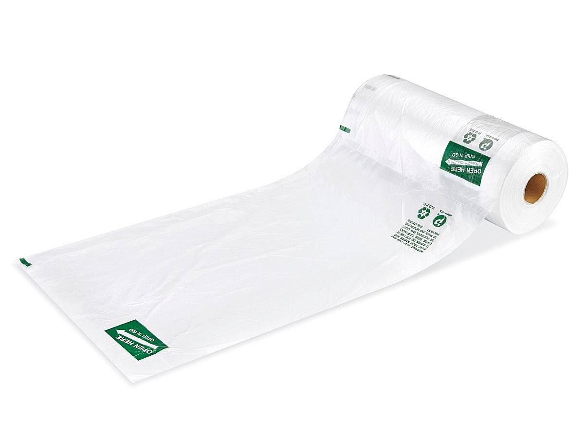12 x 20x22 Plastic Produce Bags, Carton of 4 Rolls Z54845