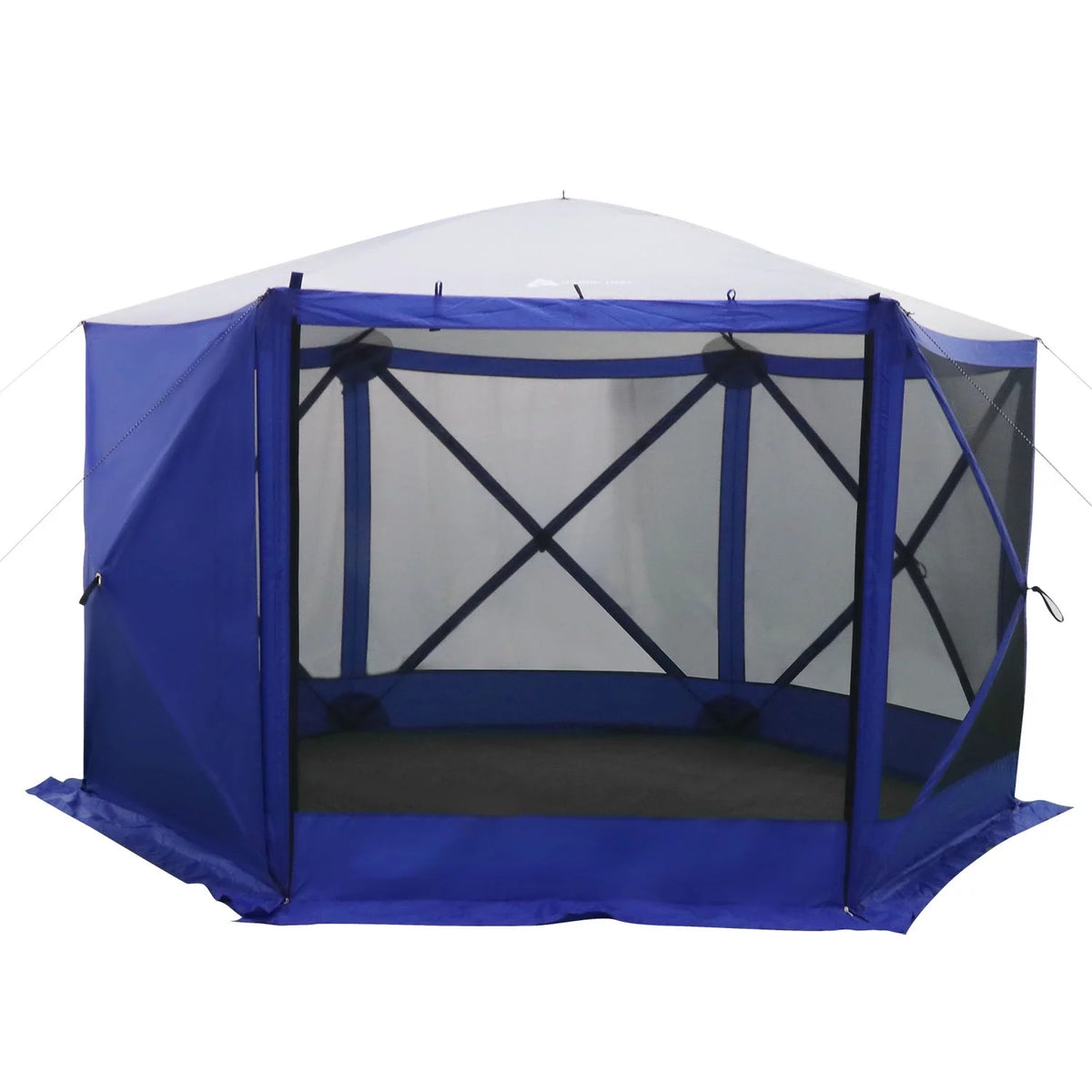 6 Hub Outdoor Camping Screen House, 1 Room, Blue F668