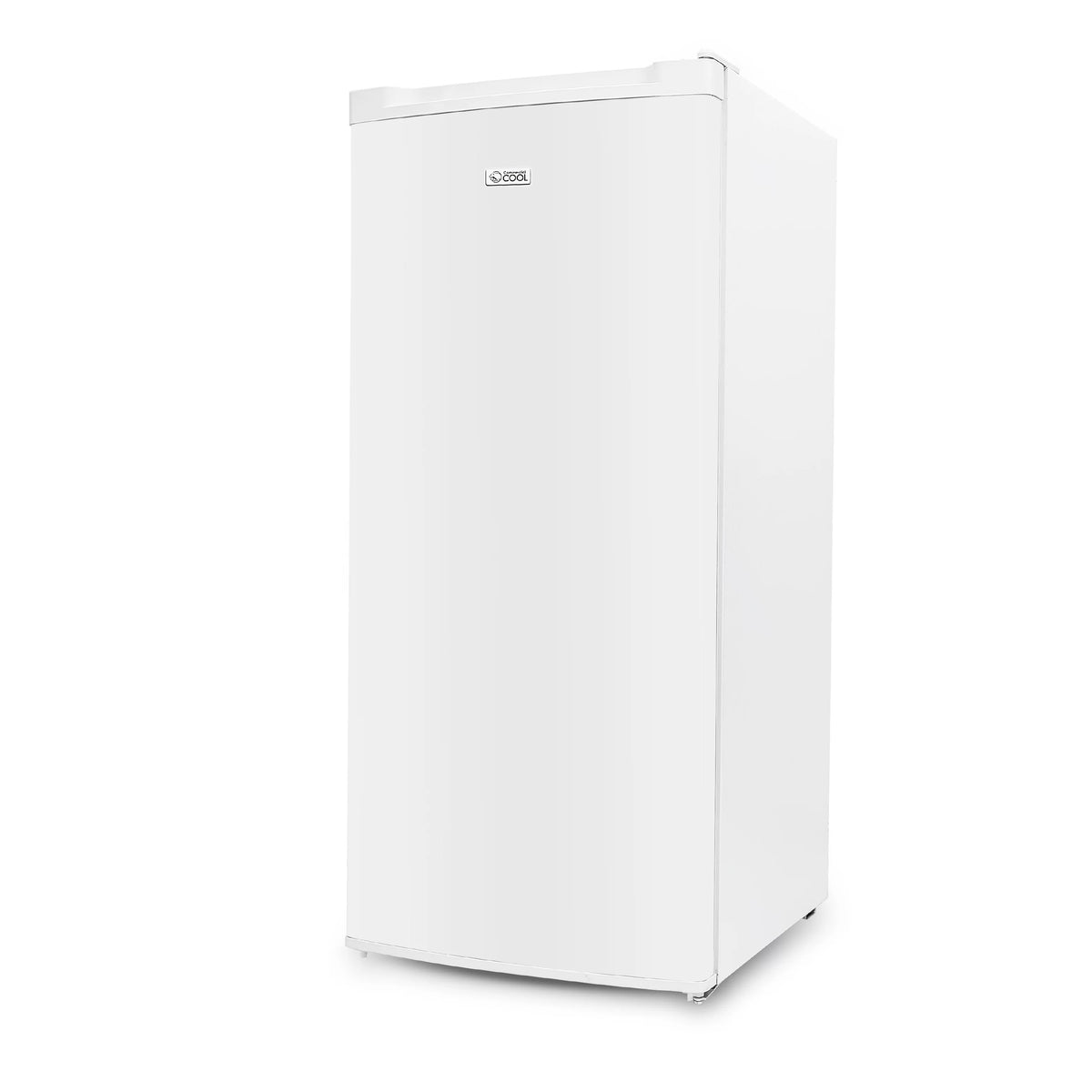 White Upright Freezer 5 Cu Ft with Reversible Door J78838