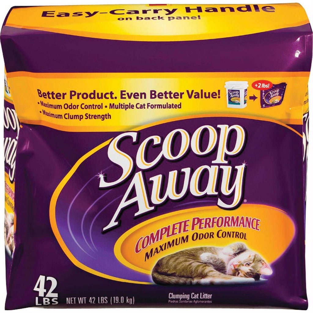 10.5-lb bag pack of 4 Clumping Clay Cat Litter W77416