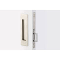 Narrow Modern Rectangular Tall Passage Pocket Door Pull Satin Nickel Sliding Door Hardware E3379