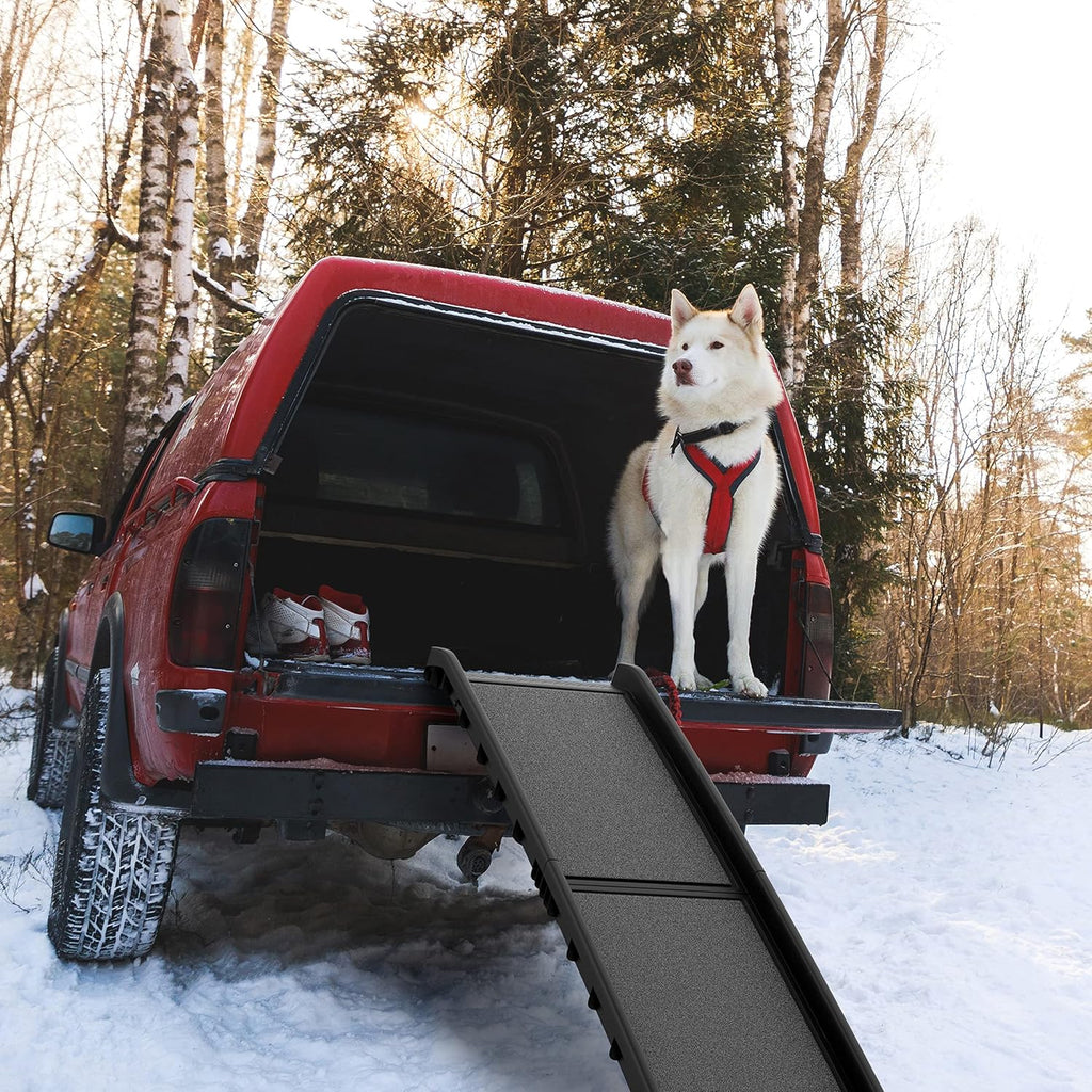 Folding Non-Slip Pet Ramp with Raised Sides K158