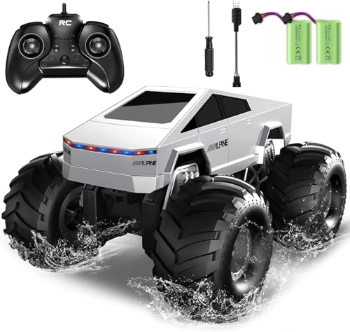 1:16 Scale Waterproof 4WD Amphibious Remote Control Toy Car D40271