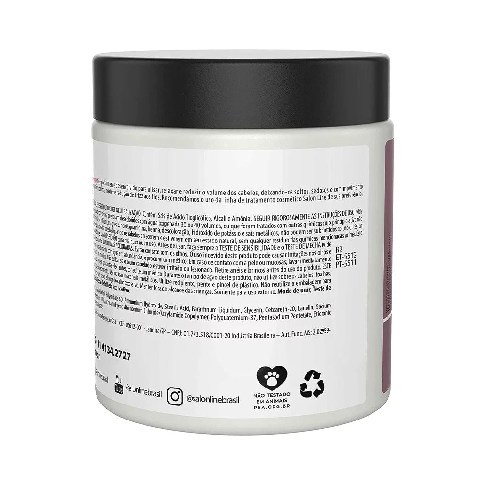 Thioglycolate Straightening Cream with Argan Oil 500g Q626