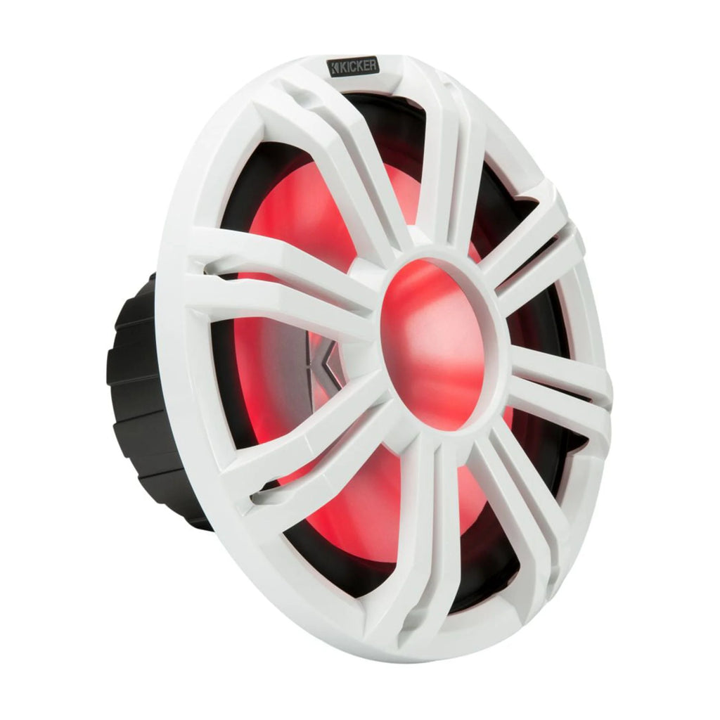 10" White Subwoofer Grille with LED Lights Q5725