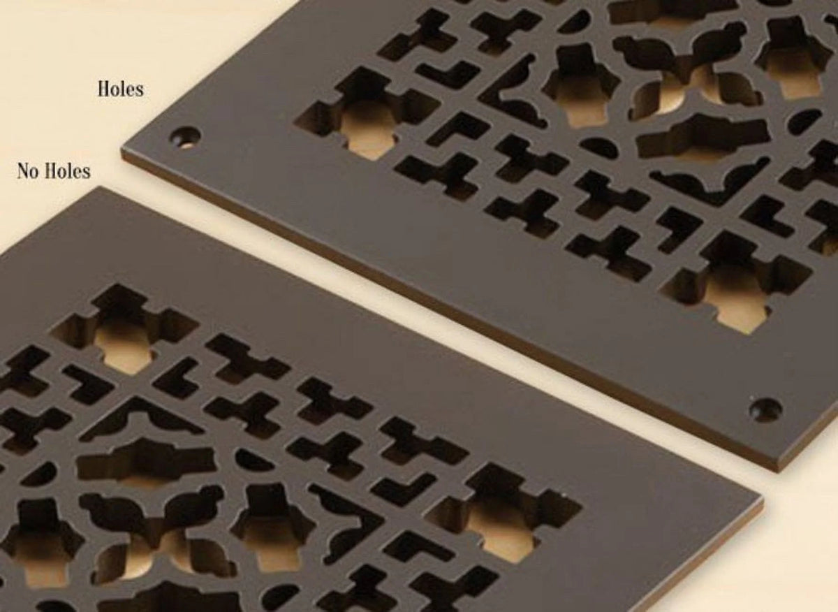 4" X 12" Silver Grille E576