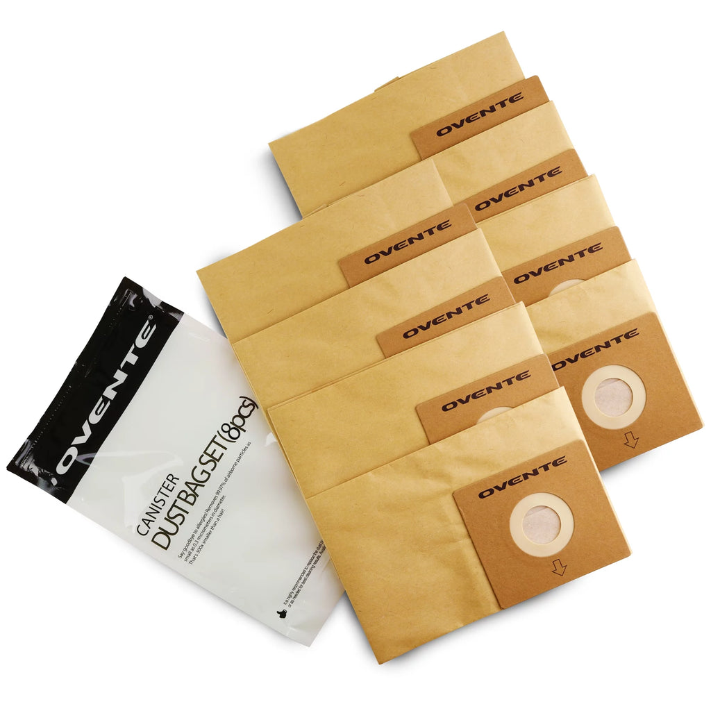8-Pack Disposable Dust Bag Replacement for Canister Vacuum Cleaner X569