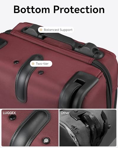 Black 16 Inch Soft Sided Underseat Carry On Luggage with Wheels W45279