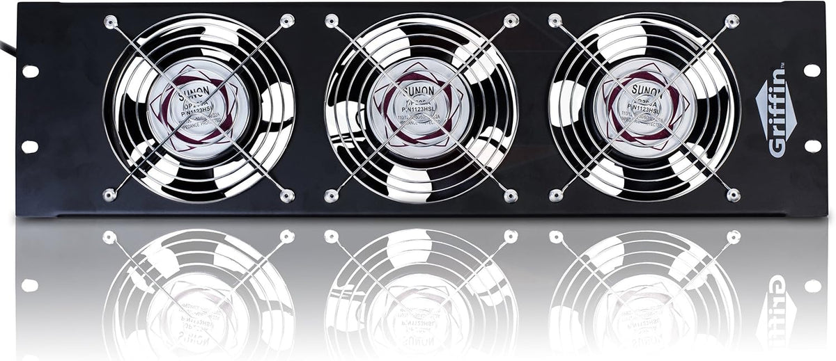 Rackmount Cooling Fan 3U Triple Exhaust Fans H929