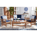 4 Pc Outdoor Conversational Set V495