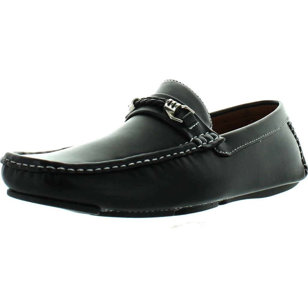 Mens Casual Loafers with Chain D32789
