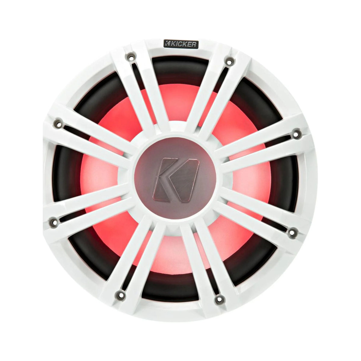 10" White Subwoofer Grille with LED Lights Q5725