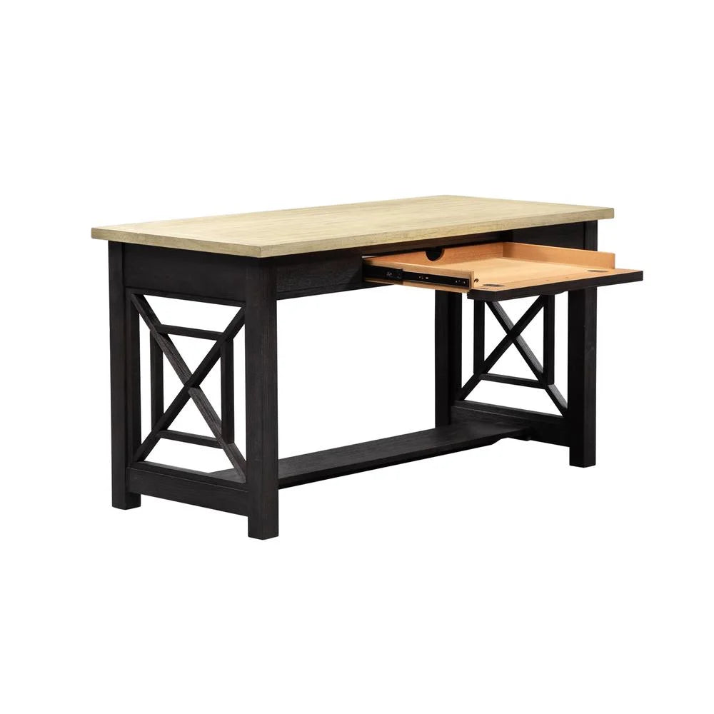 Brown Lift Top Writing Desk C7573