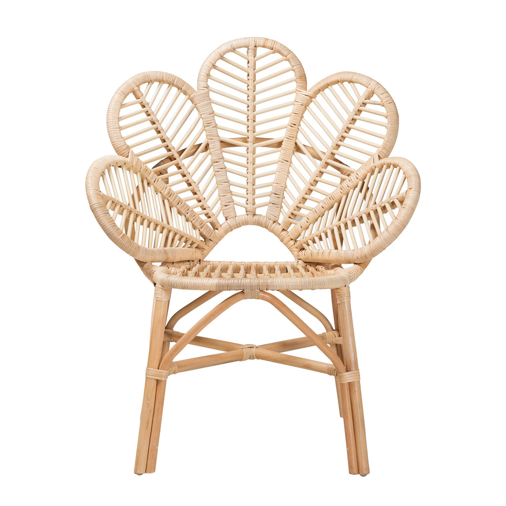Natural Brown Rattan Chair X428