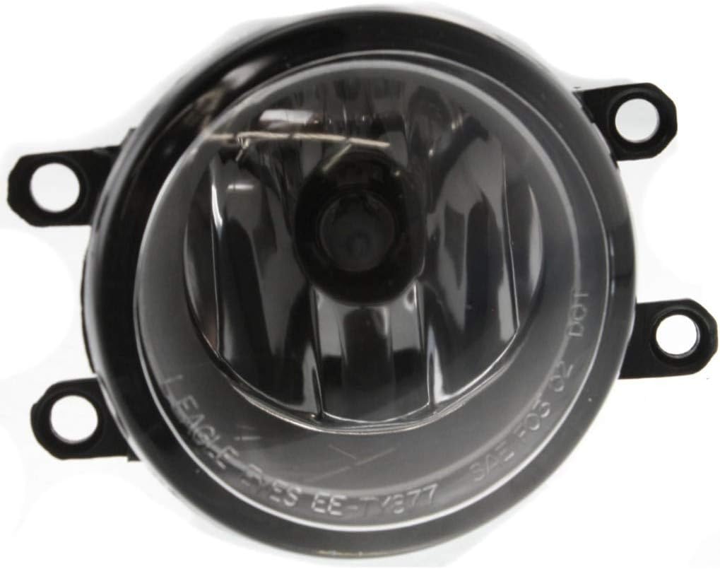 Fog Light Assembly for Toyota RAV4 2009-2012 Driver and Passenger Side Pair Halogen Round N45549