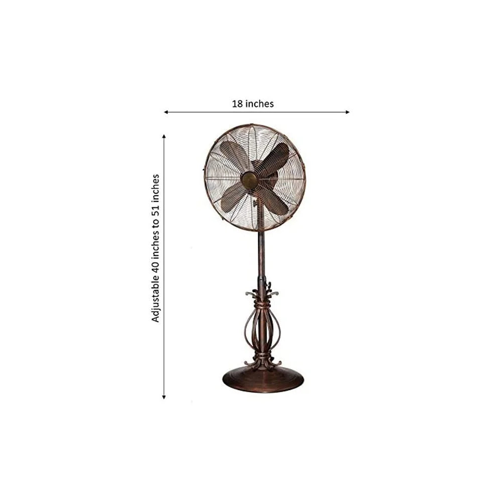 Adjustable Oscillating Outdoor Pedestal Fan W955
