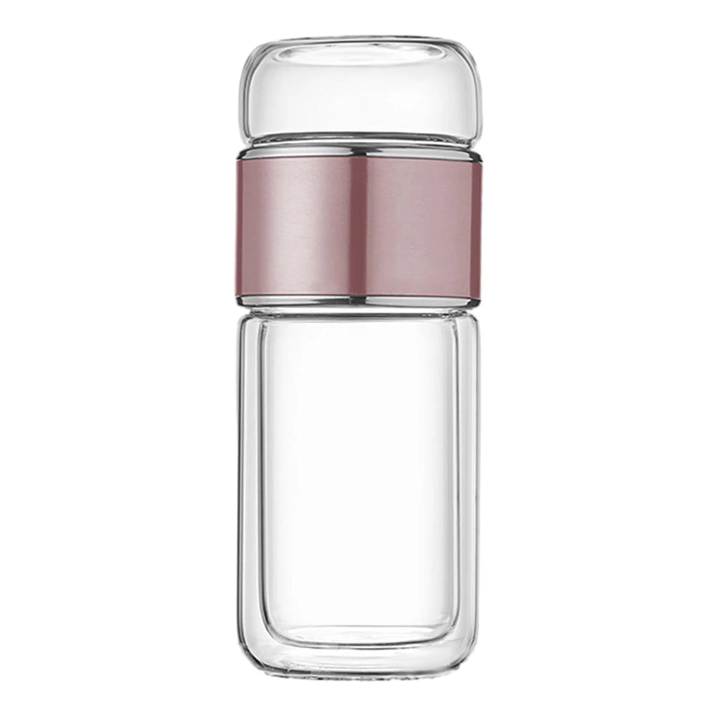 Glass Tea Infuser Bottle 350ml A6669