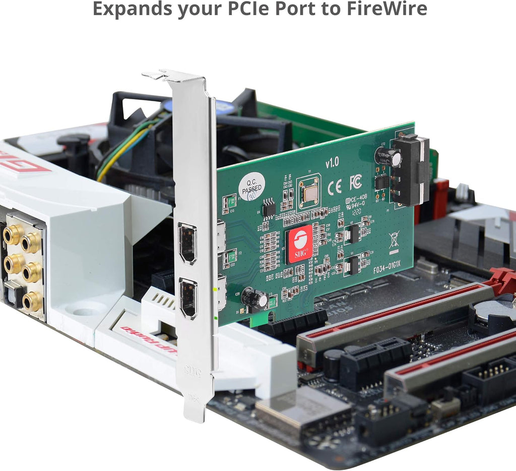 2-Port FireWire 400 PCIe Card D3393