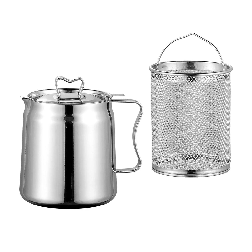 Stainless Deep Fryer Oil Container Tank 2.0L N2790