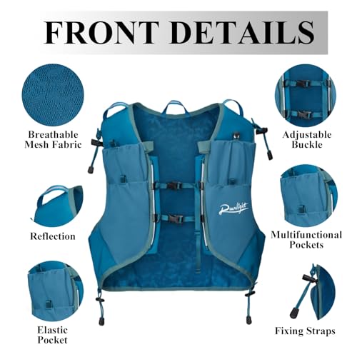 Lightweight Hydration Backpack with 1.5L Water Bladder K282