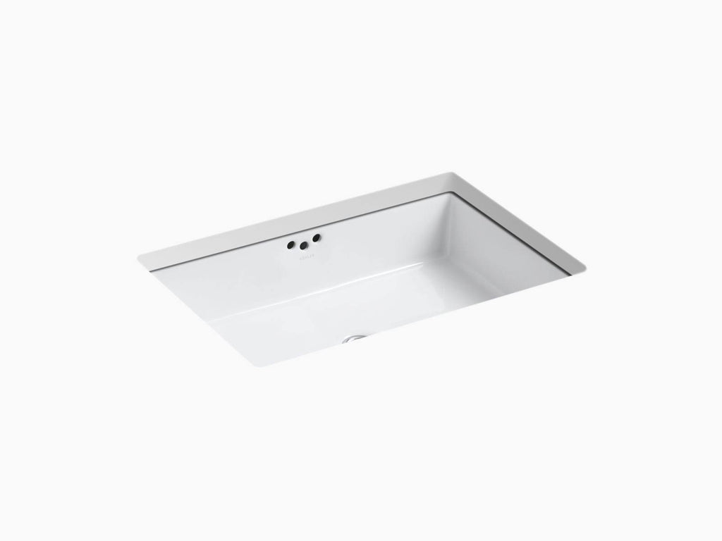 Undermount Bathroom Sink with Glazed Underside M41889