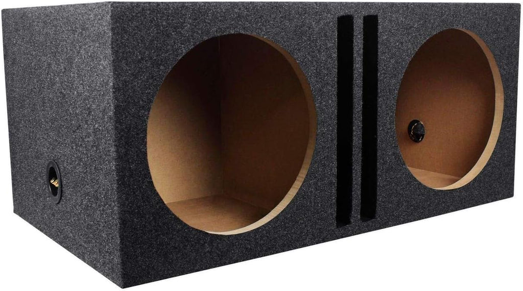 12" 1600W Car Subwoofers with Dual Vented Sub Box A224