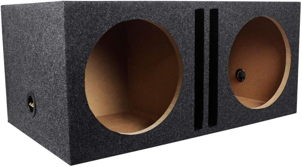 12" 1600W Car Subwoofers with Dual Vented Sub Box A224