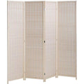 Natural Bamboo 6 Panel Room Divider P330442
