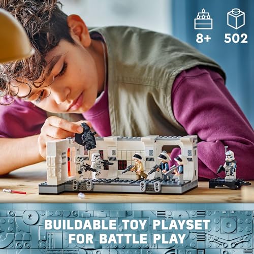 Star Wars Boarding The Tantive IV Toy with Minifigure Clone Trooper Fives, 75387 C63075