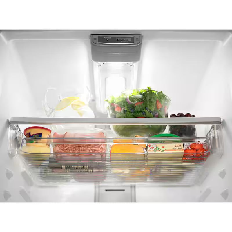 21 cu. ft. Top Freezer Refrigerator in Stainless Steel S625