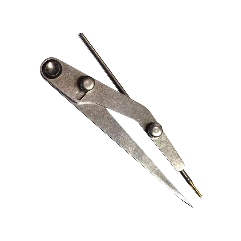 Leather Wing Divider Adjustable Compass for Woodworking Marking C8819